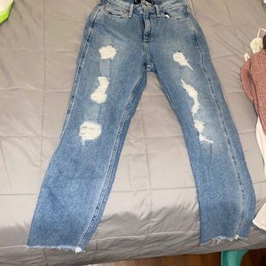Brand New Hollister High rise Mom jeans